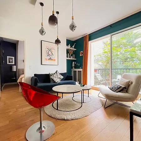 Superbe Appartement Cote Jardin Paris Exterior photo